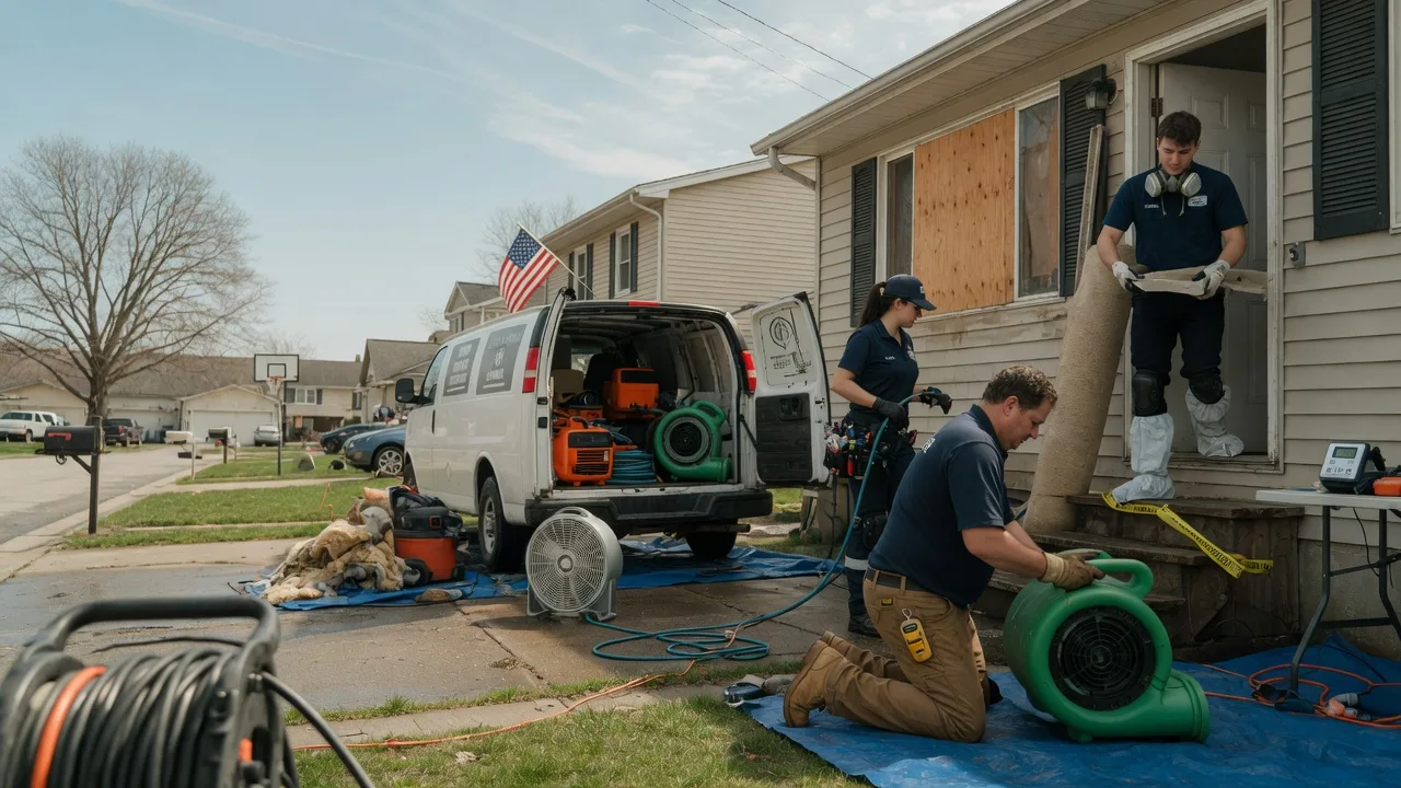 Water Damage Restoration in Lisman, AL near me
